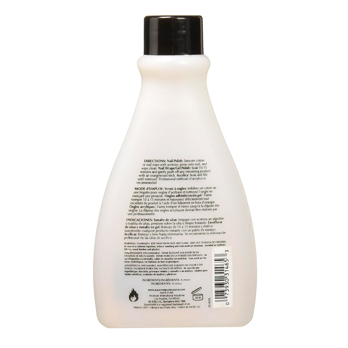 Supernail Pure Acetone Nail Polish Remover 4oz/ 118ml