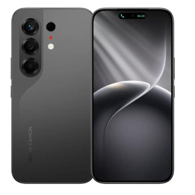 Tecno Camon 50 - 6.78" AMOLED 8GB+256GB 50MP 6150mAh | Moon Shadow Black