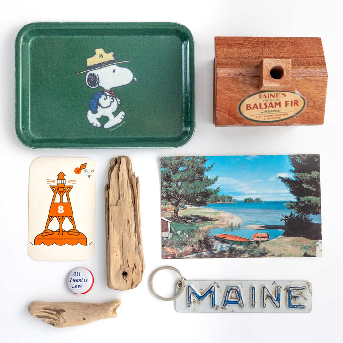 Three Potato Four - 3P4 x Peanuts® - Snoopy Beagle Scout Hike Vintage-Style Tray