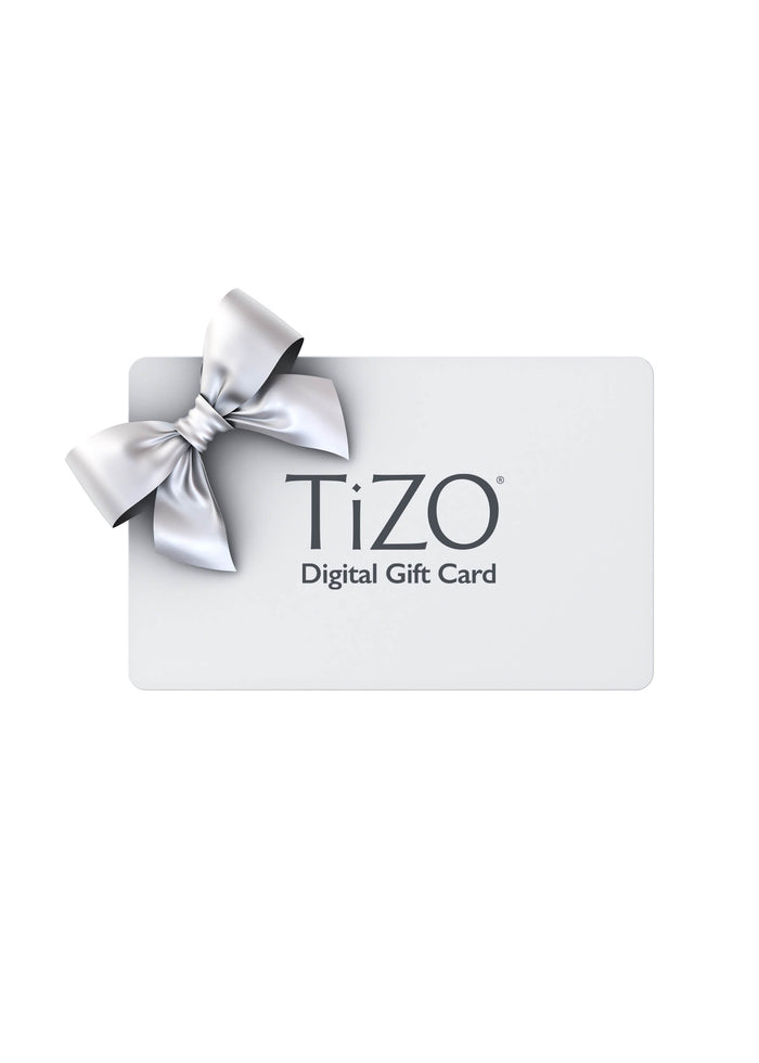 TiZO Gift Card on white background.