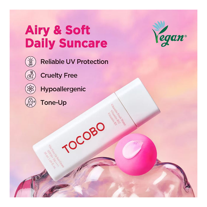 Tocobo Vita Tone Up Sun Cream SPF 50+ PA++++ 1.69oz/ 50ml