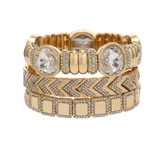 Treasure Jewels-Crystal Luxe Power Stack Set