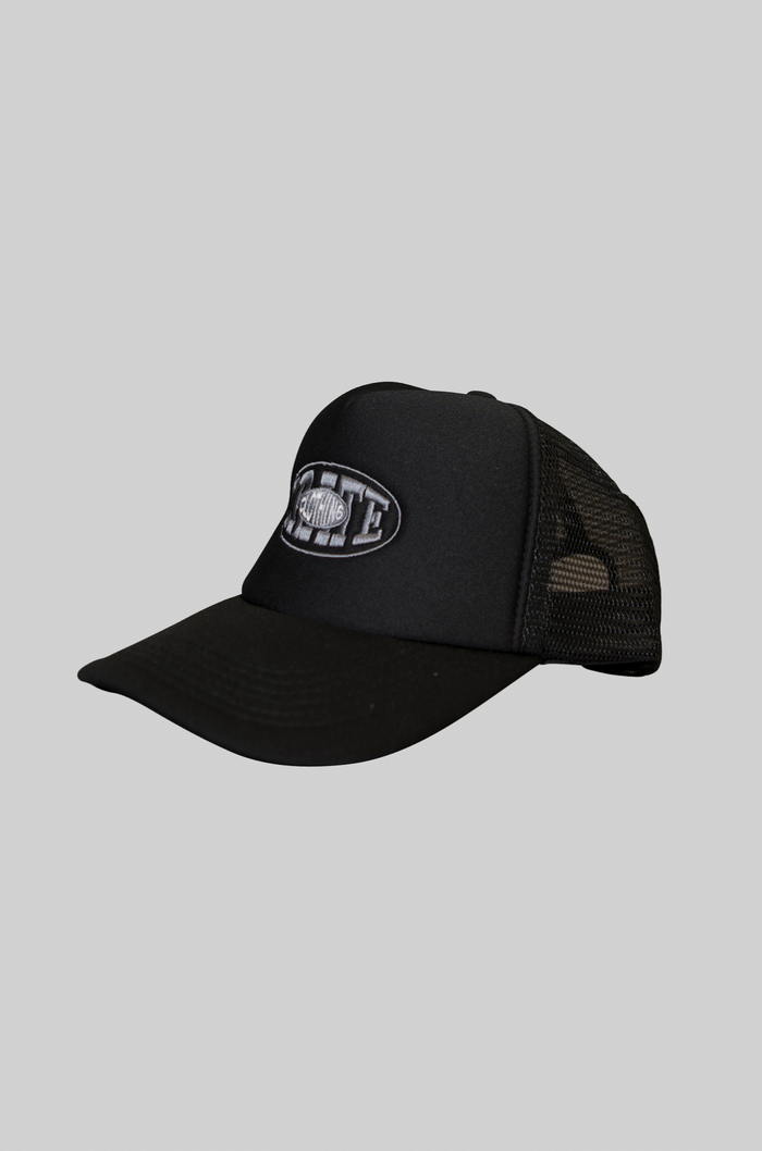 UNISEX OVAL VARSITY TRUCKER CAPS
