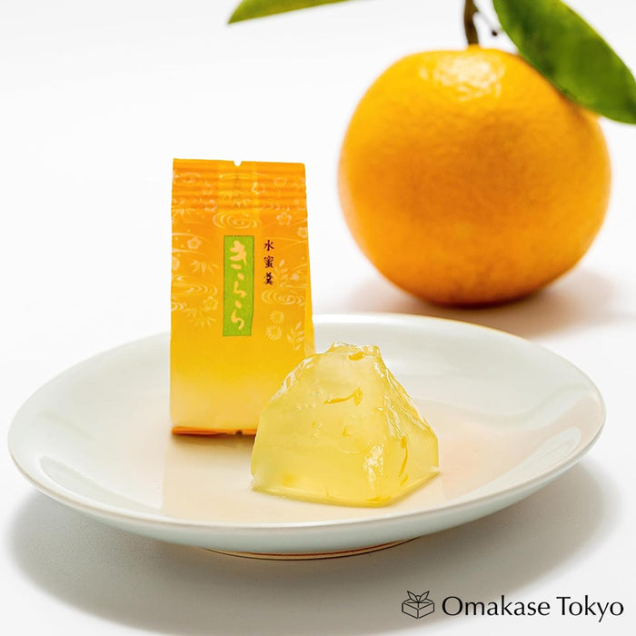 Yamaguchi Natsu Mikan Summer Mandarin Orange Jelly 16 piece
