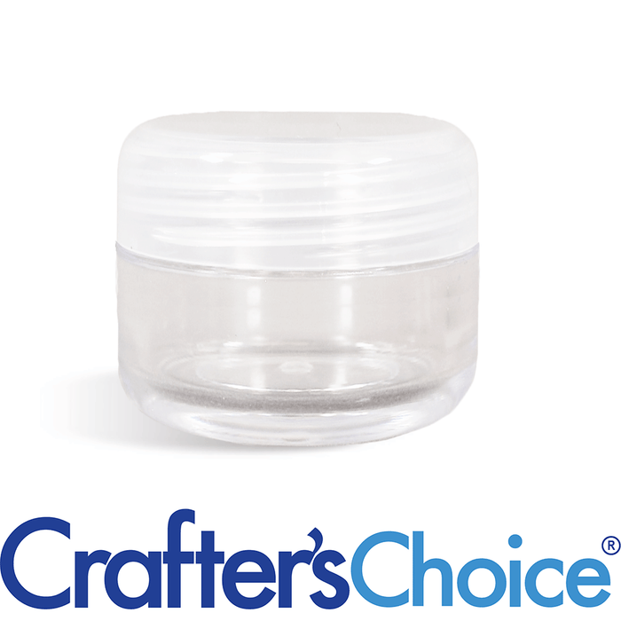 0.25 oz Clear Pot & Clear Screw Top
