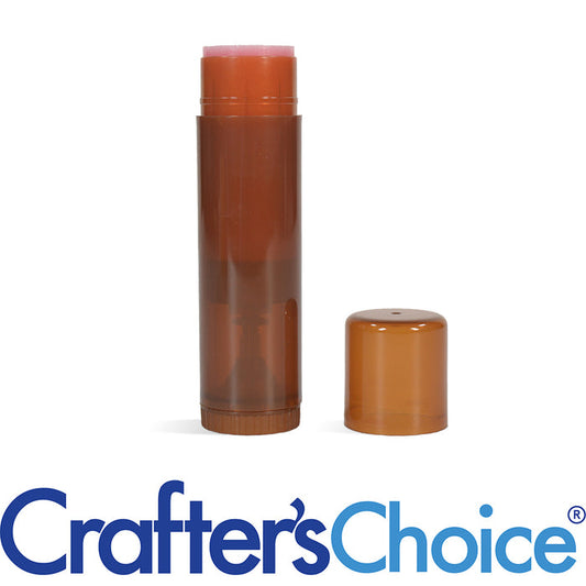 0.5 oz Brown Round Lotion Bar Tube Set - Dial Up