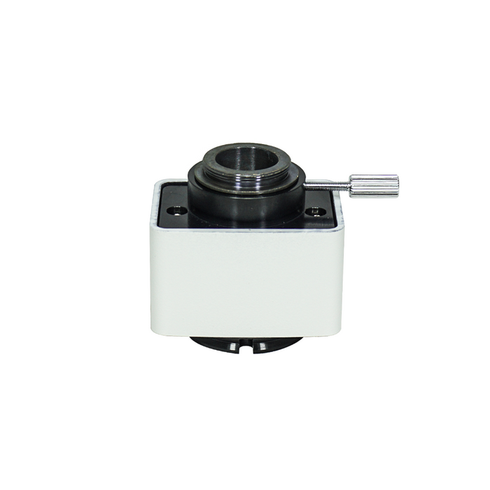 0.5X Adjustable Microscope Camera Coupler C-Mount Adapter 38mm, Grey