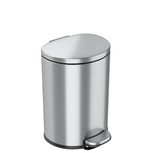 3 Gallon / 11.4 Liter SoftStep Semi-Round Step Pedal Trash Can