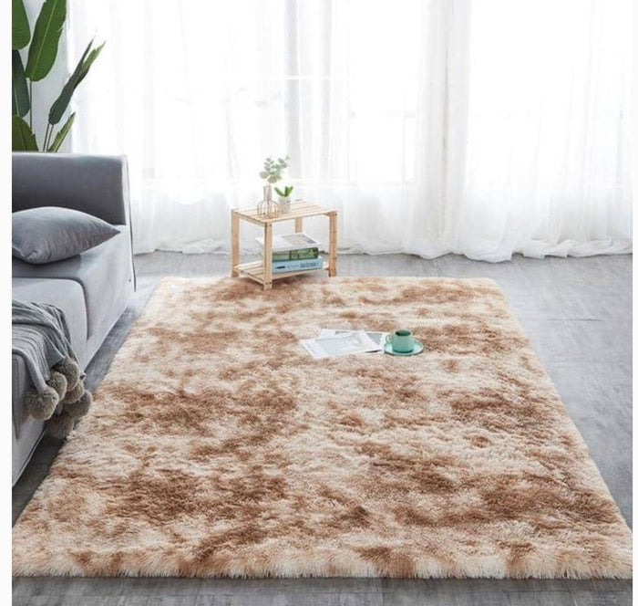 1.5x2m Medium Fluffy Carpet | Ultra Soft Shaggy Rug | Living Room & Bedroom | Grey