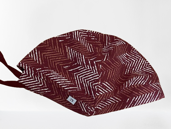 Free Size / Patterned Red Wine