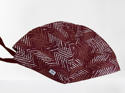Free Size / Patterned Red Wine