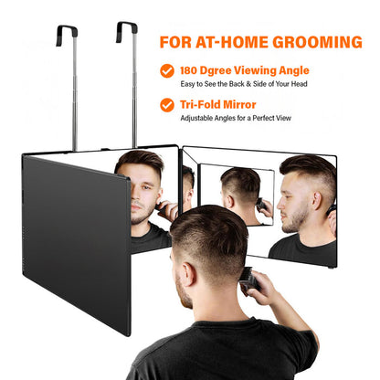 180 Degree Trifold Mirror