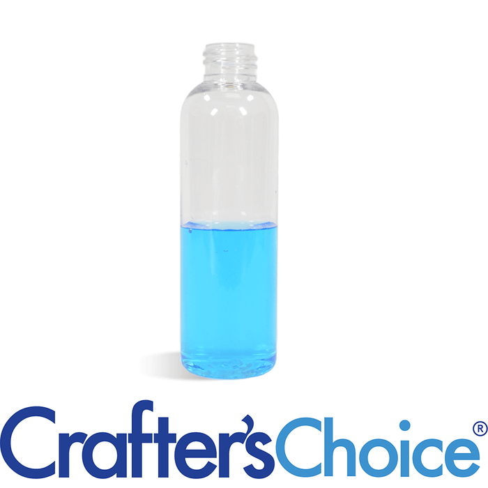 2 oz Clear Round Bullet Plastic Bottle - 20/410