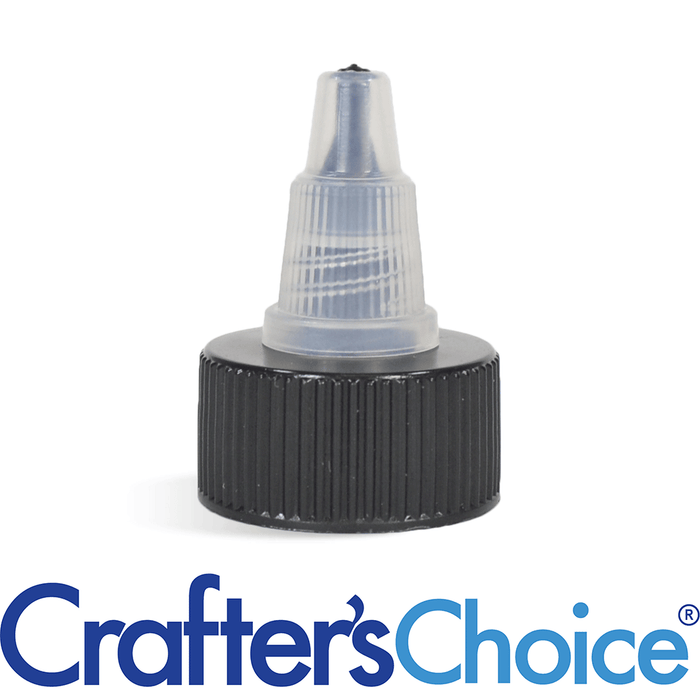 24/410 Black & Natural Yorker Twist Open Top