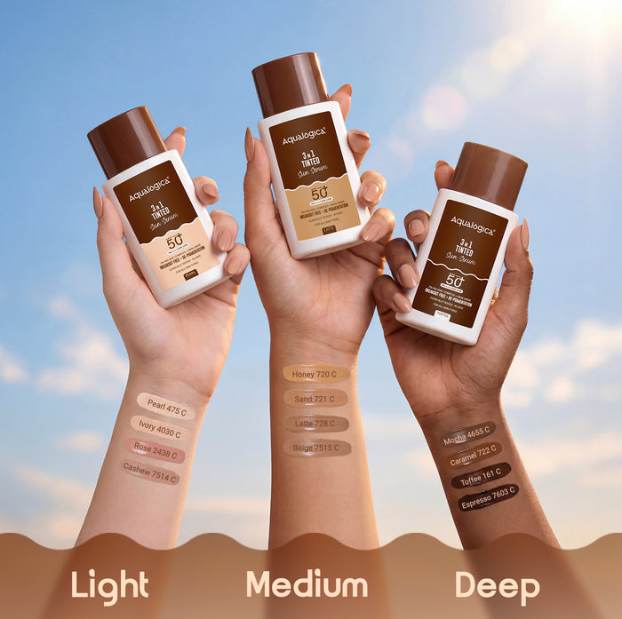3-in-1 Tinted Sun Serum - Honey | 50g