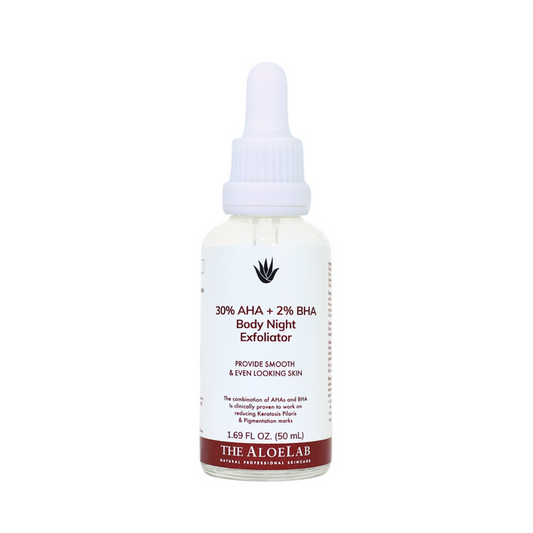 30%AHA +2%BHA Body Night Exfoliator - The ALOELAB