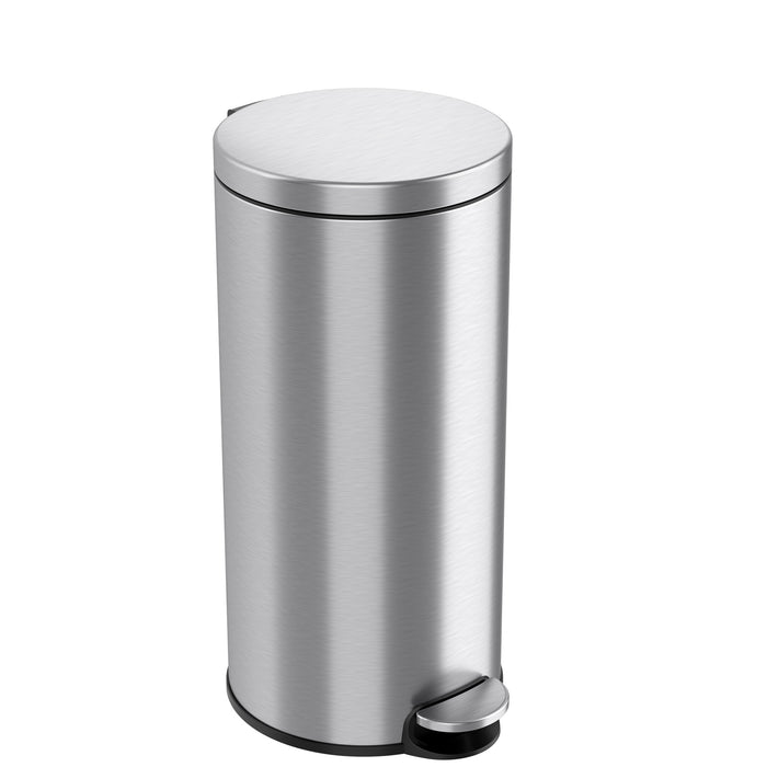 8 Gallon / 30 Liter SoftStep Round Step Pedal Trash Can