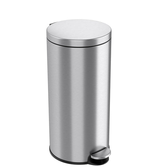 8 Gallon / 30 Liter SoftStep Round Step Pedal Trash Can