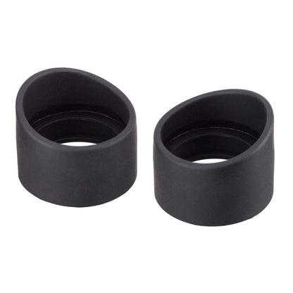 34mm Rubber Eye Cups, Microscope Eye Guards (Pair), SKU SZ05013912, three quarter front view