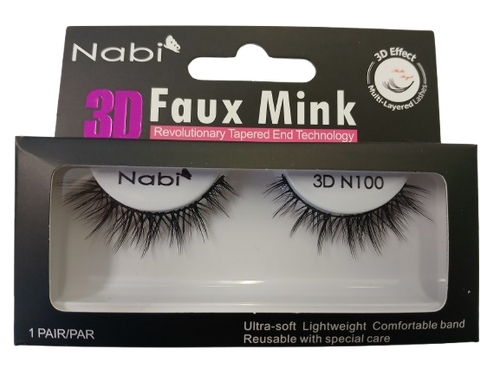 3D N100 - Nabi 3D Faux Mink Eyelash