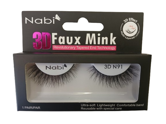 3D N91 - Nabi 3D Faux Mink Eyelash
