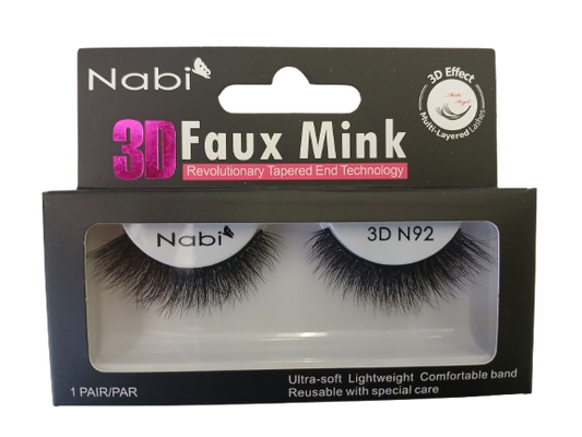 3D N92 - Nabi 3D Faux Mink Eyelash