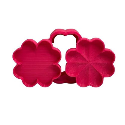 3D Printed Four Leaf Clover Bath Bomb Mold