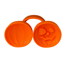 3D Printed Jack O Lantern Bath Bomb Mold