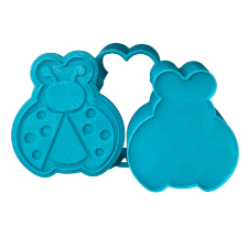 3D Printed Lady Bug Bath Bomb Mold