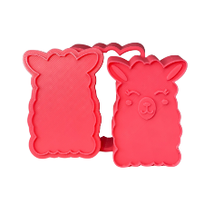 3D Printed Llama Bath Bomb Mold