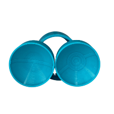 3D Printed Poke Ball Bath Bomb Mold