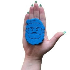 3D Printed Santa Face Bath Bomb Mold
