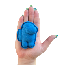 3D Printed Space Man Bath Bomb Mold