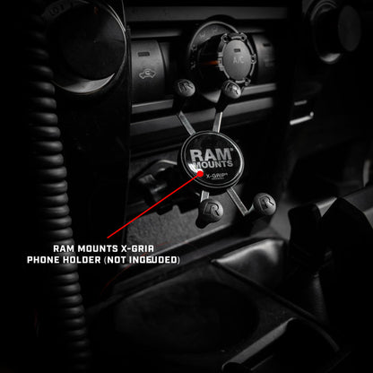 4Runner Lifestyle Top Cubby Ramball Mount For 4Runner (2010-2024)