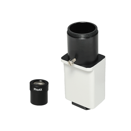 4X Microscope Camera Adapter 38mm, SKU SZ05016281, three quarter front view