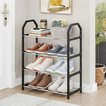 5-Layer Metal Shoe Rack – Space-Saving Organizer