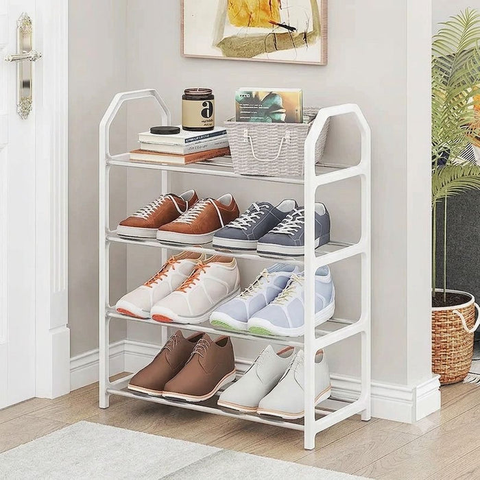5-Layer Metal Shoe Rack – Space-Saving Organizer