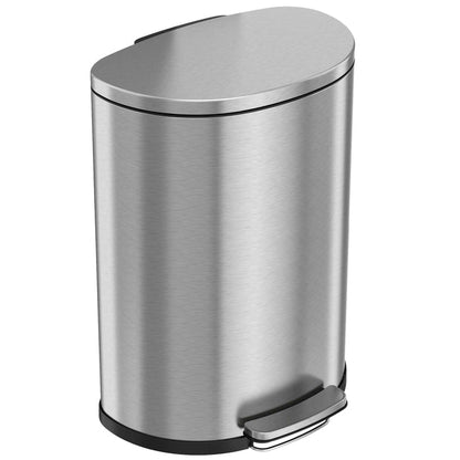 13.2 Gallon / 50 Liter SoftStep Semi-Round Step Pedal Trash Can