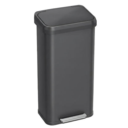 Main product image of the iTouchless PP20RSGY 75 Liter (20 Gallon) step trash can in gray stainless steel finish