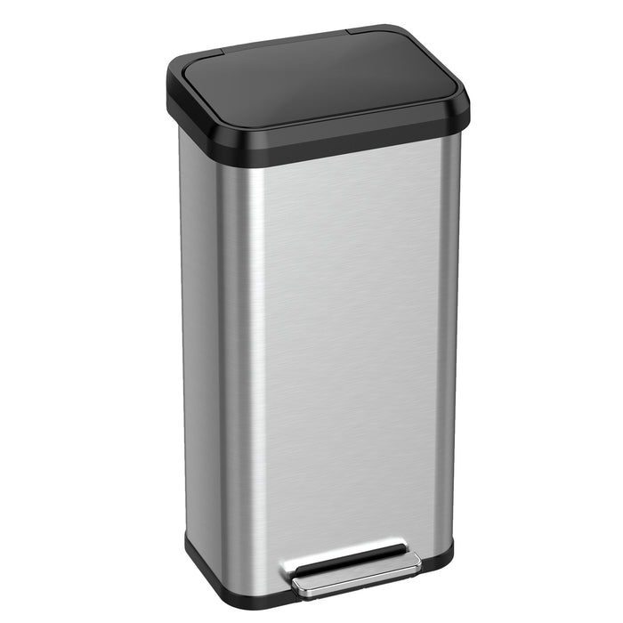iTouchless 20 Gallon / 75 Liter SoftStep ProX Step Pedal Trash Can