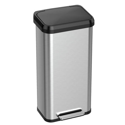 iTouchless 20 Gallon / 75 Liter SoftStep ProX Step Pedal Trash Can