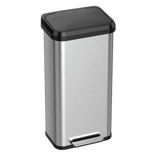 iTouchless 20 Gallon / 75 Liter SoftStep ProX Step Pedal Trash Can