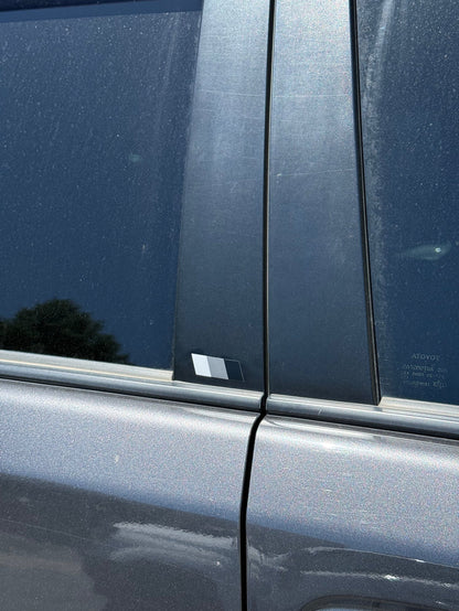 Vinyl Garage B Pillar Three Stripe Decal