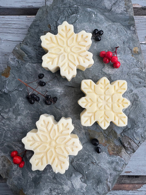Tallow and Olive Oil-Coconut Oil Soap (Snowflake Autumn Fig Harvest)  (NEW)