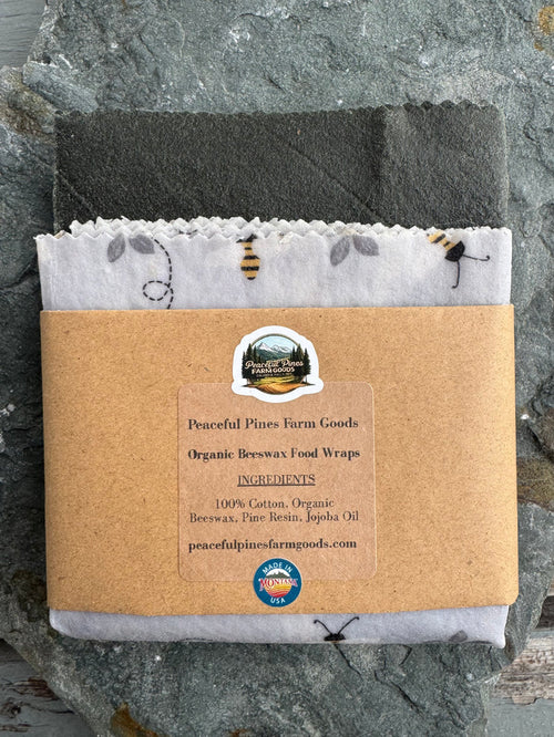 Organic Beeswax Fabric Food Wraps