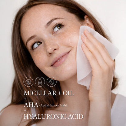 Absolute New York Micellar Oil Waterproof Makeup Remover Wipes 35 Wipes