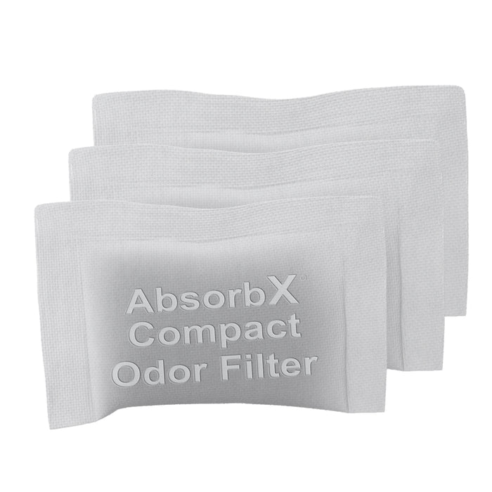 AbsorbX Compact Odor Filters (3-Pack)