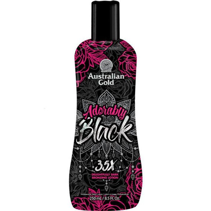 Australian Gold Adorably Black tanning lotion DHA bronzer