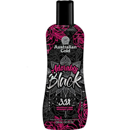 Australian Gold Adorably Black tanning lotion DHA bronzer