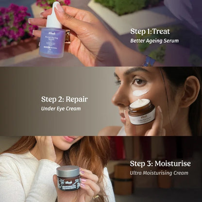 Perfect routine to treat, repair and moisturise with Vilvah Face Lift Combo
